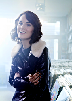 gingerrogerss:   I’ve always said that I’d love to play a singer, as I’m fascinated by musicians and their vulnerabilities. Acting is my comfort zone, but singing is very exposing. I feel very vulnerable when I sing.  Michelle Dockery for Marks