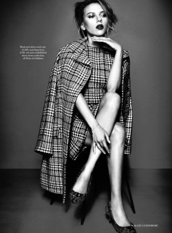lostinscarlett:     Scarlett Johansson photographed by Alexi Lubomirski for Harper’s Bazaar UK October issue.     