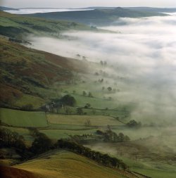 pagewoman:  View from Mam Tor, Peak District, Derbyshire, England via national trust 