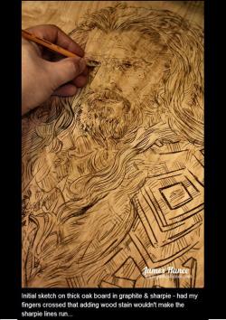 brightorangemango:  do-not-feed-the-animal:  majesticthoriness787:  majestickyle77:  Thorin Oakenshield Wood Carving  this is simply AMAZING!  WHY DOES THIS ONLY HAVE SIXTY THREE NOTES  oh my 