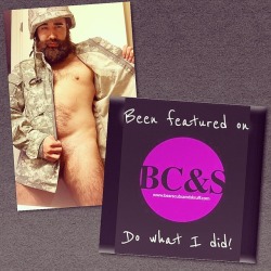 barebackbottomcub:Do what I did and get yourself featured today!!! #beardsterjohn #beard #beardsandqueers #gaysoldier #bearscubsandskruff #featured #instafamous