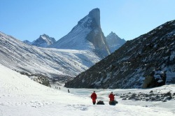 Mount Thor, Baffin Island, Canada This mountain in Auyuittuq National Park is one of many, all of which are made out of granite with many named after Norse gods. Mount Thor, known to the Inuit as Qaisualuk, is not the tallest of these, ranking only tenth.