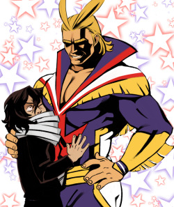 loshka:so awhile ago i chatted with @demyrie about how badly all might needs a glorious 80′s hero outfit…