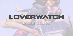 kubus-sc7:  loverwatch-game:  Loverwatch - Crushes Never Die is an Overwatch dating sim game currently being made by a small team of devs for the annual #ilujam.Â  While weâ€™re still in the early stages of development, exciting things you as a player