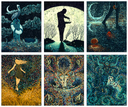 devidsketchbook:  James R Eads: The Prisma Visions Collection. A set of 23 high quality limited edition prints inspired by The Light Visions Major Arcana. All prints are available for only ฤ through The Visions Project Kickstarter Campaign and for