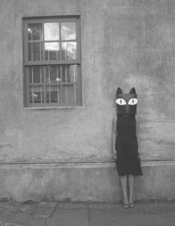 sodisnanee:  Cat Mask Woman
