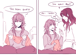 ask-cinnamink:  happy birthday mink!! (aoba had to change his present plans last-minute haha)