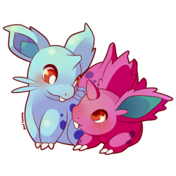 seviyummy: Nidoran  _____________________________ Do you like my art? You can support me on Patreon! (づ｡◕‿‿◕｡)づ I would love to reach my goal and be a freelancer doing what I like most: Drawing!   Every dollar helps a lot!   (─‿‿─)