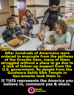 exigetspersonal:  amongststars:  political-betta:  conservativeleague:   callmestp:  jazzflower92: Go Sikh community, you are truly American heroes.  If this actually happened (and I can believe it, considering the generosity that the Sikh are known