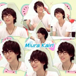 kairi-zen:  Miura Kairi glasses 