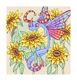 bluecheriart:  i found an old sketchbook a couple of days ago &amp; decided to finish this one digitally .. so it’s actually a year old now i remember being super inspired by a certain tumblr artist &amp; their sunflowers, but i currently can’t recall