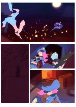 darkdoxy:Colour Tests for League of Legends comic.