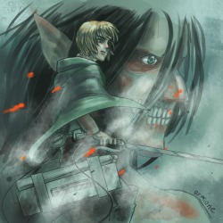 ermioney:Armin’s Tribute week Day2 : Hero From that chapter of sadness