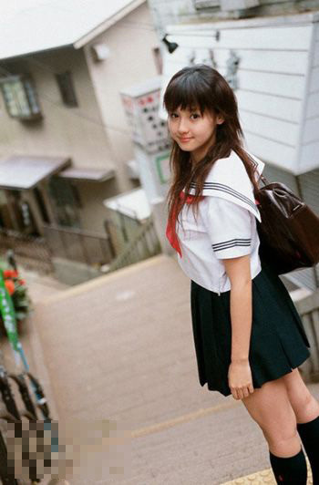 Japanese school uniforms upskirt