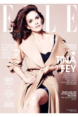 queenjld:  Tina Fey for Elle’s Women in Hollywood (2014) 