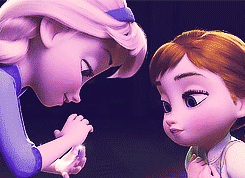 Anna and Elsa gif