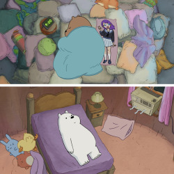 What&rsquo;s your sleeping style&hellip;are you more like Grizz or Ice Bear?