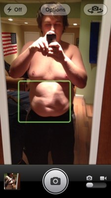 fatboydiet:  &ldquo;No iPhone, that is not my face…”
