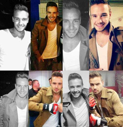 
liam at the boxing match tonight 14/09
