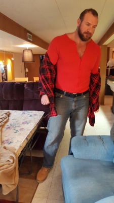 baredad:  hellooodaddy:  Hellooo Daddy said: @boatinrob is one sexy motherfucker.  And who doesn’t love a hot Daddy in a unionsuit/longjohns?!?!  Damn!  My favourite!!You can purchase the full set here…http://www.southern-gents.com/Gallery?id=396016