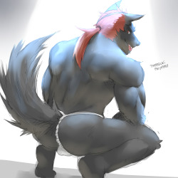 tamazukiakiyama:  Commission for Furlock on FAI’ve never drawn this pose before x_xWhat do you guys think? http://www.furaffinity.net/view/19534278/———————-  Patreon is now back alive I’ve changed about everything You now have access