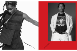 chick-habits:  pleasebboy:  ‘Johnson’ Magazine + A$AP Rocky.   baby!