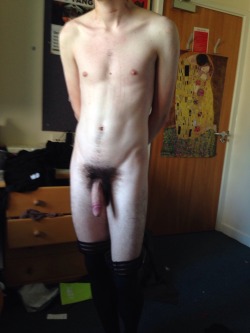 Had some more fun with my favourite slut, doesn’t he look pretty in his lovely stockings?