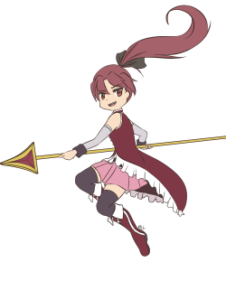 homura-chu:  Here is Kyoko Sakura for y’all. I’ve had this one for a while, should have finished it earlier…  