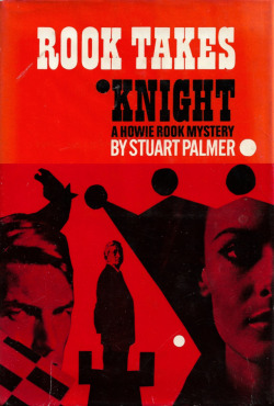 Rook Takes Night, by Stuart Palmer (Random House, 1968).From a charity shop in Nottingham.