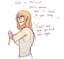arminspornstash:  give me confident long haired older armin and im yours 