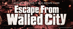  The previously reported Attack on Titan: Escape From the Walled City Real Escape game has announced more details for San Francisco &amp; Los Angeles! SAN FRANCISCO Sunday, February 1st, 10:30am / 2:30pm / 6:30pmAT&amp;T Park24 Willie Mays Plaza, San