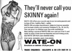 Wate-On (Vintage Weight Gain Ads II | Retronaut)