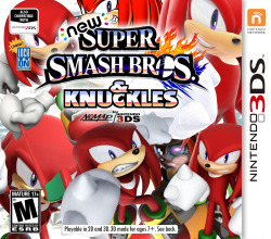 New™ Super Smash Bros. &amp; Knuckles for SEGA Nomad and Nintendo 3DS with New™ Lock-On Technology!Also compatible with Nintendo 2DS, New™ Nintendo 3DS, New™ Nintendo 3DS LL, New™ Nintendo 3DS XL, Ye Olde Nintendo 3DS and Tiger Gamecom.
