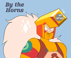 NEW FIC!“By The Horns”Rating: PG-13Words: 925Summary: “Jasper has been offered a weapon upgrade. While she watches the blacksmith work, she contemplates her new life.A Quartz soldier shouldn&rsquo;t feel fear.”Read it on AO3!