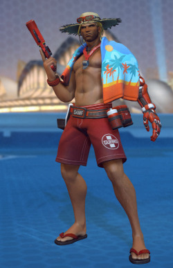 sodomymcscurvylegs:  guayabaprince: sodomymcscurvylegs:   aku-no-homu: McCree - Lifeguard skin This is so messy, but I would let him nut in me. BYE!   His hair? WHACKHis outfit? WHACKHis legs? WHACKHis face? WHACKHis cybernetic arm? WHACK  He can WHACK