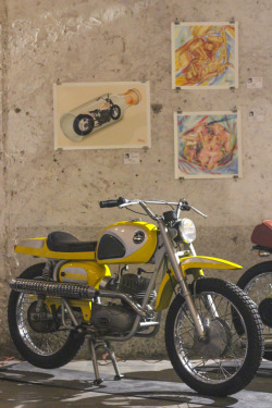 blitzmachines:  Carabela Scrambler at 73 Vintage Moto Art 2019.