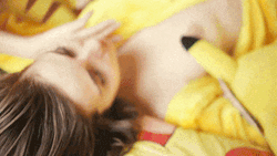 liara-roux:    Just uploaded a little Pikachu House NSFW bonus cut for my patrons! I had a little extra NSFW footage from the photoshoot, and thought I’d share it!