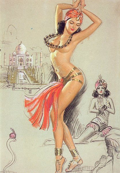 Vintage burlesque dancers nude