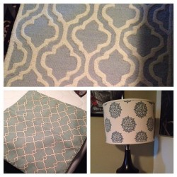 My new lamp shade, rug and decorative pillow covers! By #Ballarddesigns #rug #spa #homedecor #new #lampshade #pillowcovers #ardenspa #Sahara