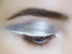 beauty-student:  Simply gorgeous. If you buy a fixing medium from stores like mac you can mix any eyeshadow in to a paste so you can apply it as liner, never the need to buy multiple liners again. 