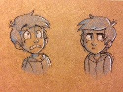 finch-wing:  Ayyy the first episode of star vs the forces of evil is on in 15 minutes who’s hyped? I drew some Marcos whilst waiting and I haven’t posted art in 100 years so I thought I’d post them (please excuse the shitty phone quality ahhh my