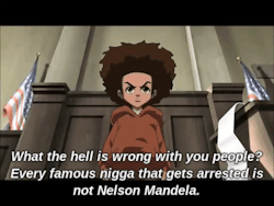 acaciaroots: mysidefanting:  myself-jackson:   The Boondocks - The Trial of R. Kelly (01X02) This was the best scene from The Boondocks.  Huey was speaking true facts.   Isn’t it crazy that this episode could come out today and still make full sense?