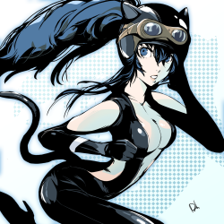brinkofmemories:Naoto Shirogane in Kat’s Spy outfit from Gravity Rush! As requested for by the poll on my Twitter!
