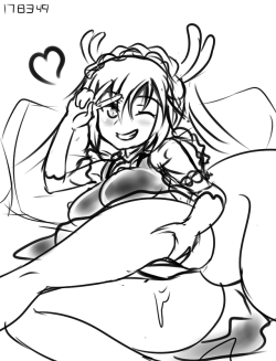 Finally got around to start sketching on the promised patreon Tohru drawing:DI usually prefer to draw characters in their birthday suit, but Tohru‘s outfit absolutely super cute so it would be a real shame not to draw it. I&rsquo;ll aim to get it done