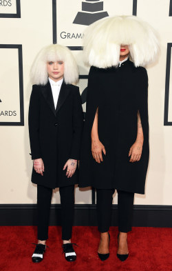 chandelierdancer:  Maddie Ziegler and Sia in Teen Vogue’s 10 Most Iconic Grammy Looks of All Time