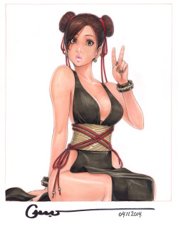 omar-dogan:  Chun Li Alternate Uniform! Do you like marker stuff? Want to know when i open for commissions? Want to know how I do this type of stuff, meaning you’d like a tutorial? I’ve got you covered on both fronts!: For tutorial videos you download