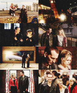 riverysong-deactivated20131010:  FAVORITE RELATIONSHIPS IN DOCTOR WHO (romantic or not romantic) ↳ The Ninth Doctor and Rose Tyler 