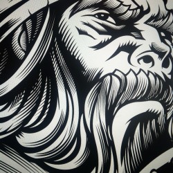 Details&hellip; #king #vector #illustrayor #wip #romidion #daynehenry #tshirtdesign