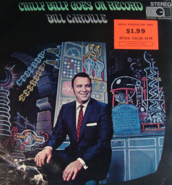 oldshowbiz:  Philadelphia late late show creature feature host Chilly Billy presses an LP 