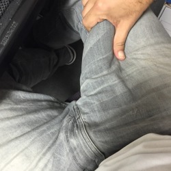 anonymouslifecaught:  jackryan1123:  jenslut:  Ummm. Oh my. **blink blink**  - jenslut.tumblr.com  I see you’re a fan of my bulge Jen! 😘  Unzips pants, spits on cock, sits on cock….eyes go wide, pussy gets wildly wet, cums all over the place  Please